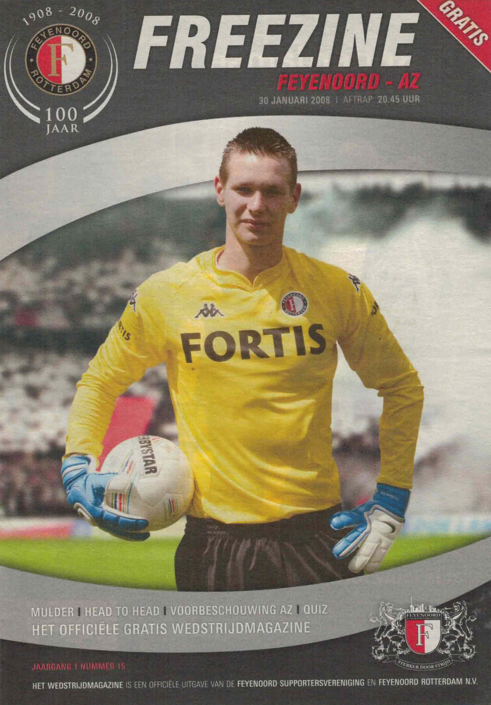 AZ Programma 30-jan-2008 Feyenoord uit